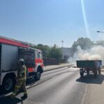 ALSDORF-04.05.2023/15:27: Flächen und Fahrzeugrand am KuBiz
